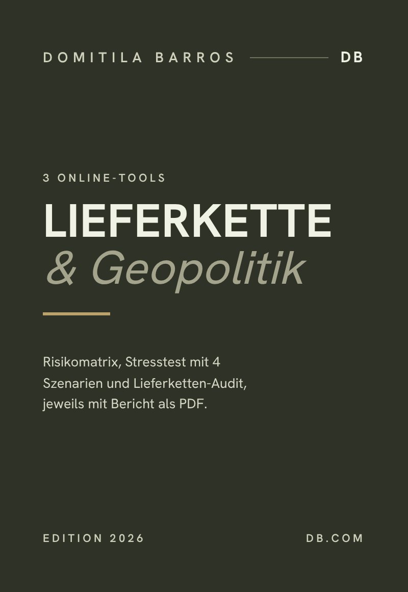 Lieferkette und Geopolitik